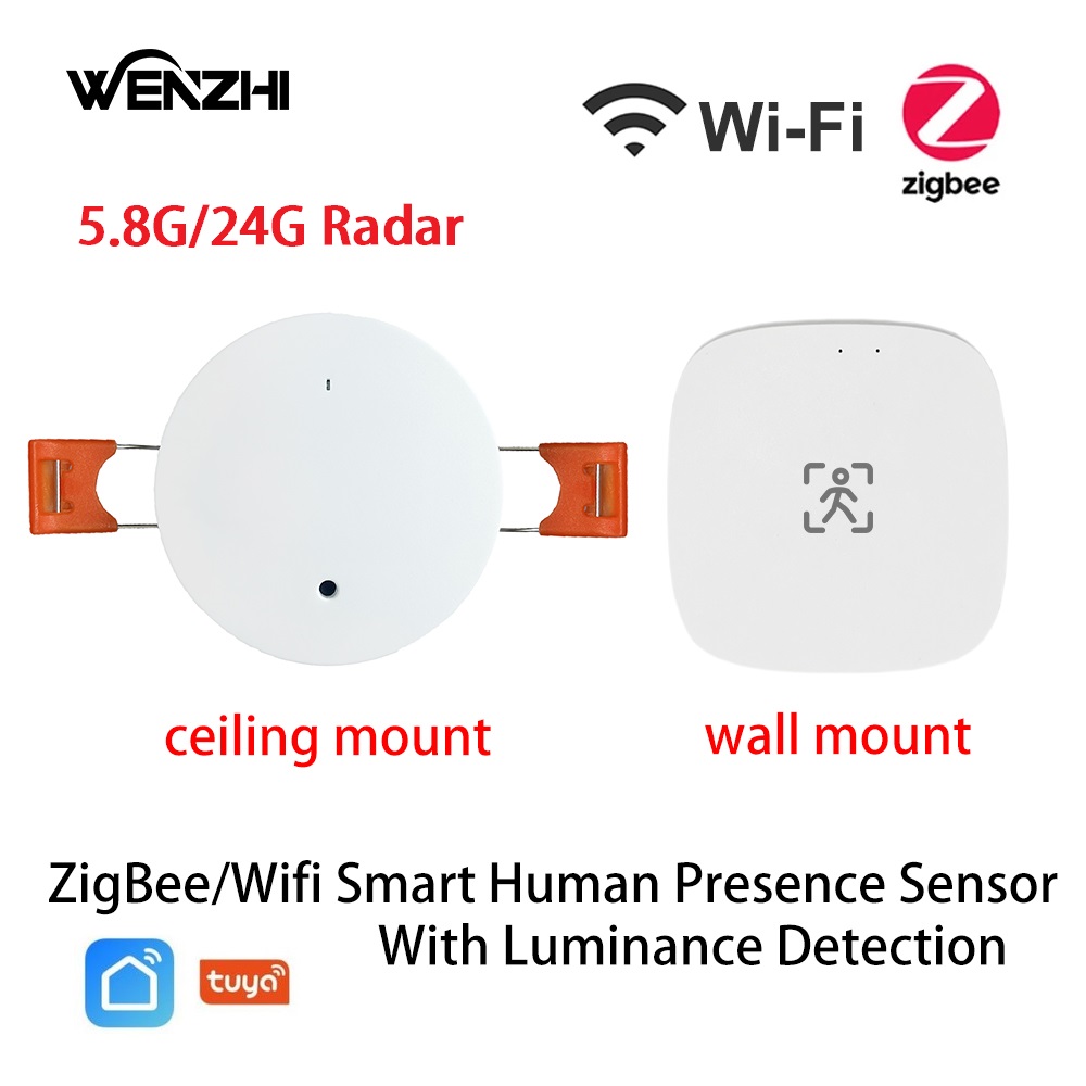 Tasmota - ZigBee Sensor gerak, Wifi 5.8/24G MmWave