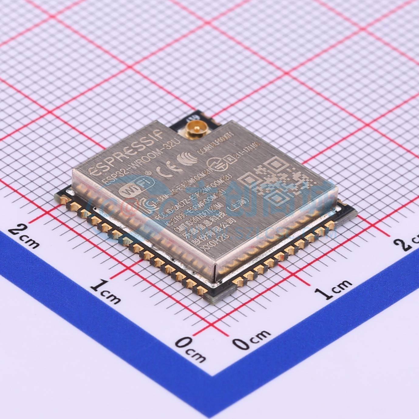 Smart Home Module Iot - 3 Buah ESP32-WROOM-32U-N16 SMD 19.2X18Mm ESP32-DOWD
