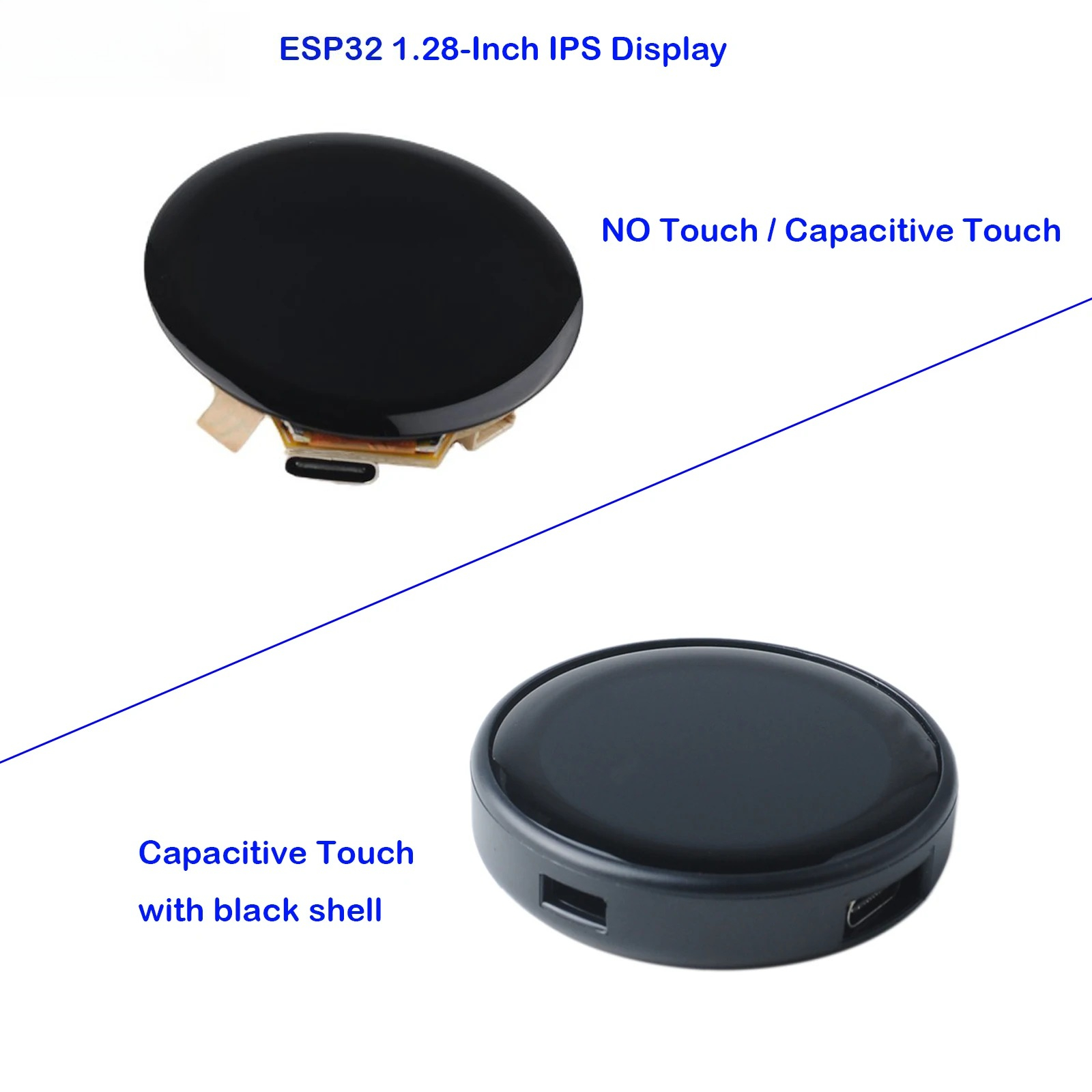 Smart Home Module Iot - ESP32 Display 1.28 Inci ESP32-C3 WiFi