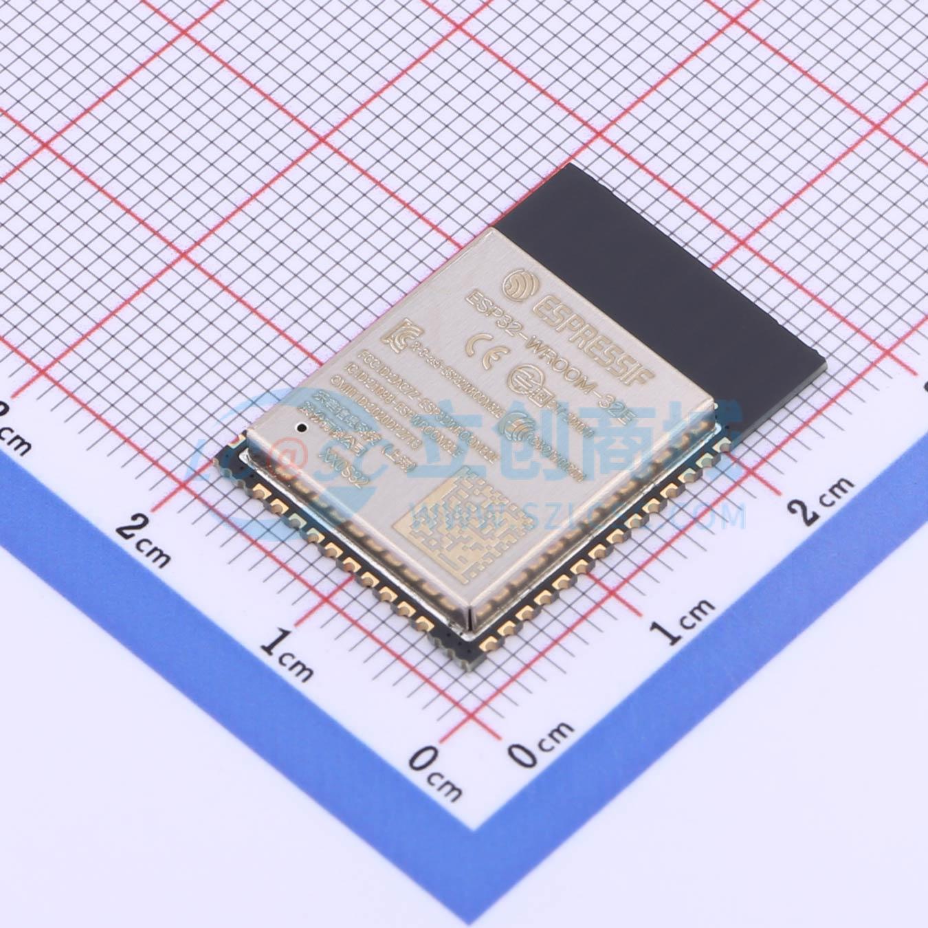 Smart Home Module Iot - 4 Buah ESP32-WROOM-32E-H4 SMD 25.5X18Mm ESP32-DOWD-V3
