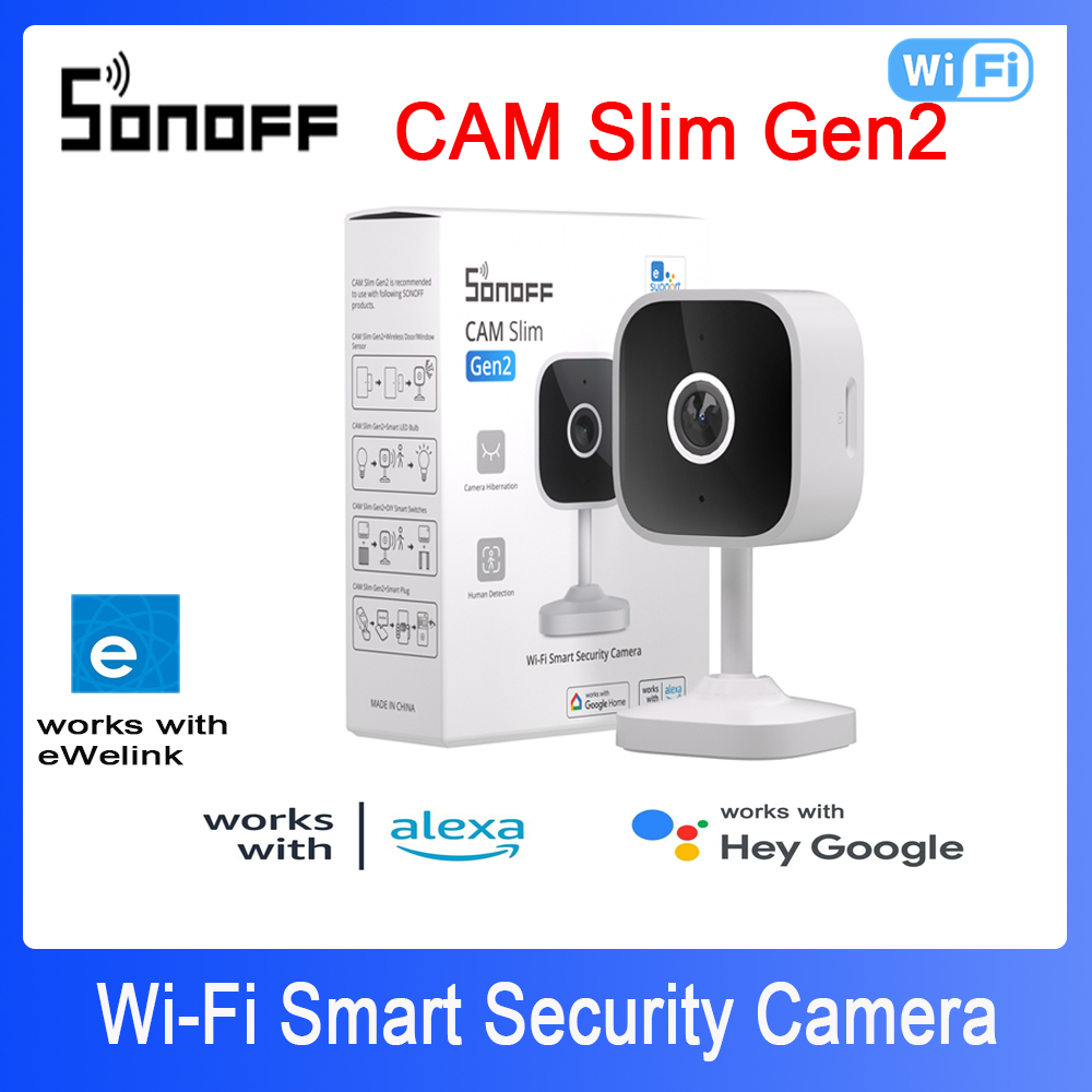 Sonoff - SONOFF CAM Slim Gen2, kamera keamanan
