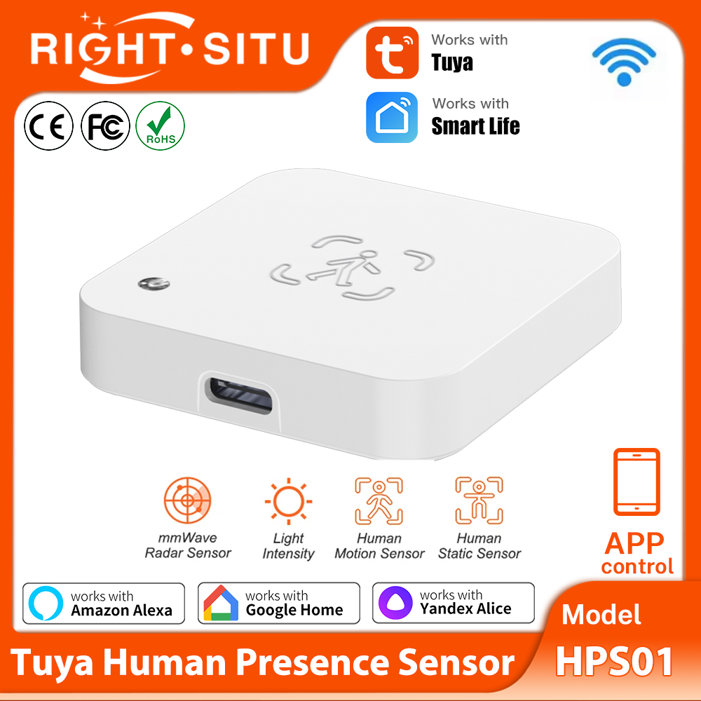 Tasmota - Detektor Radar WiFi Tuya MmWave Sensor