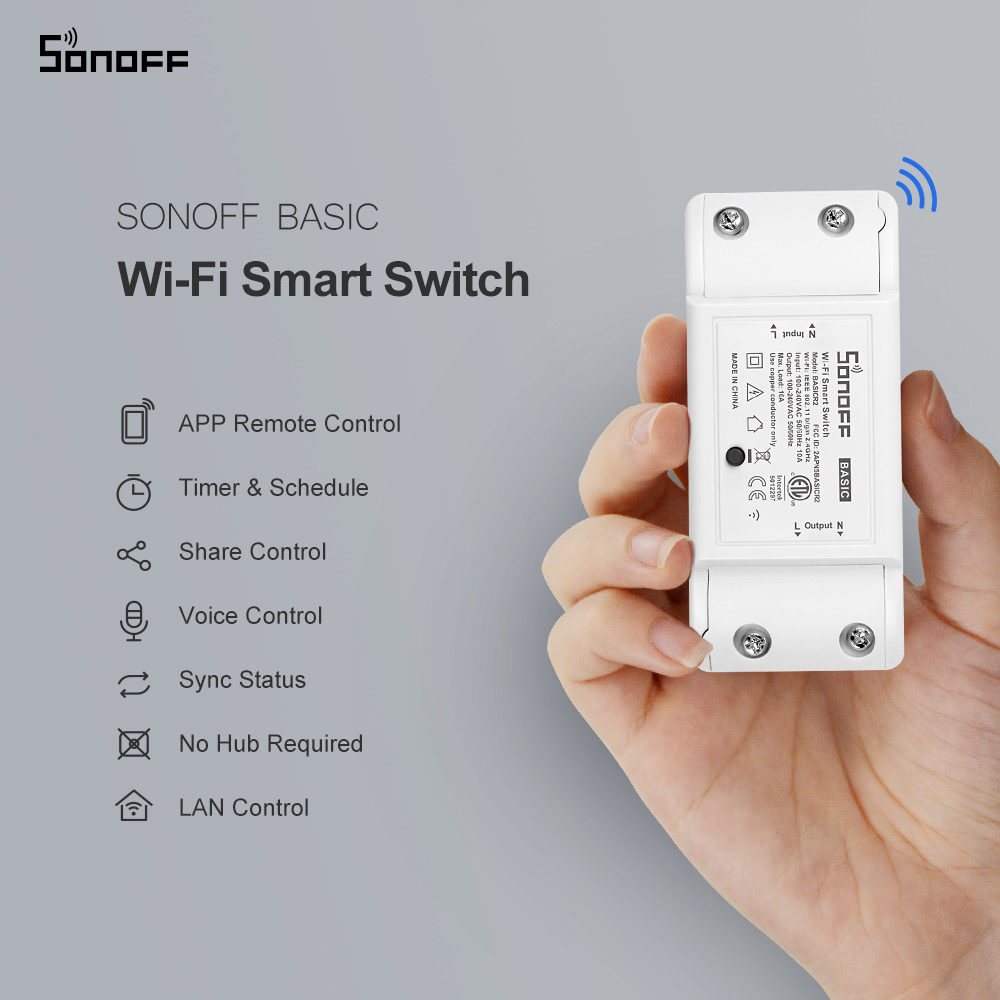 Itead SONOFF Basic R2 Mini DIY - Sonoff Basic ulasan dan harga