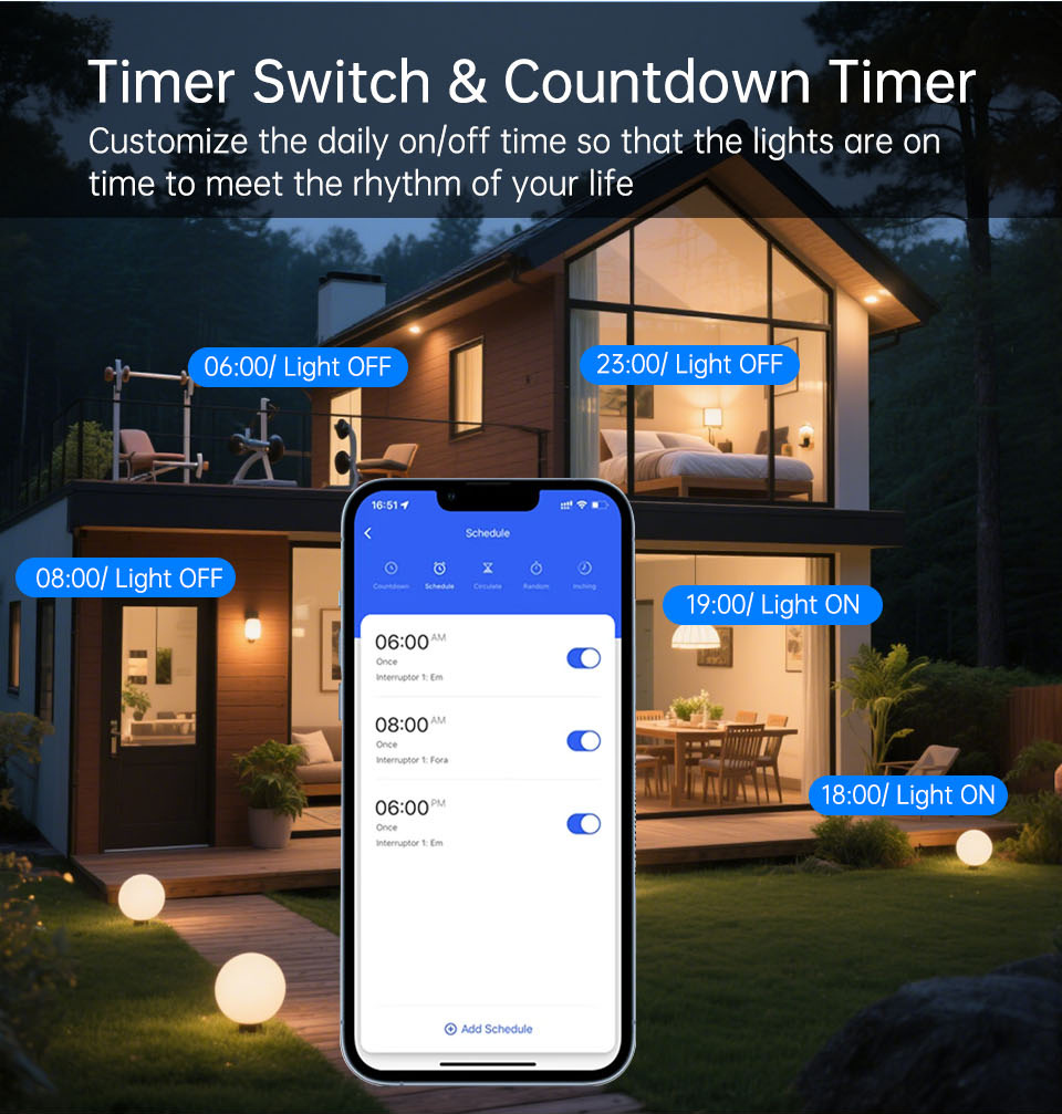 Saklar Lampu Dinding Sentuh Wi - Smart Relay Tuya ulasan dan harga