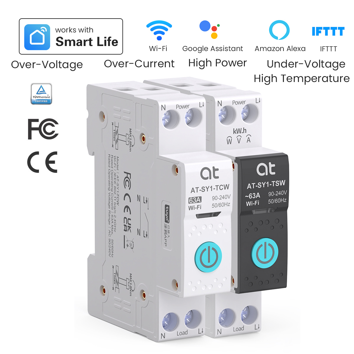 Tuya WiFi Circuit Breaker Smar - Smart Relay Tuya ulasan dan harga