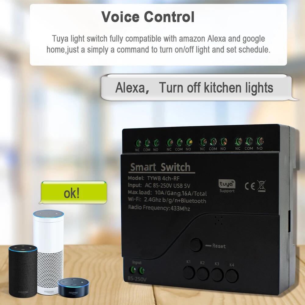 Tuya AC 85-250V 4 Saluran Wifi - Sonoff Mini R4 ulasan dan harga