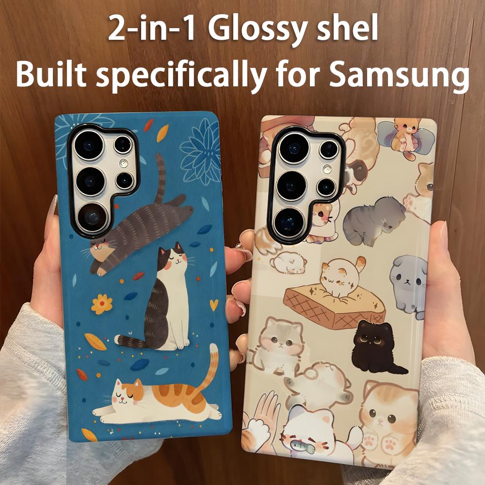 Casing Ponsel Kucing Lucu 2-In - Shelly ulasan dan harga
