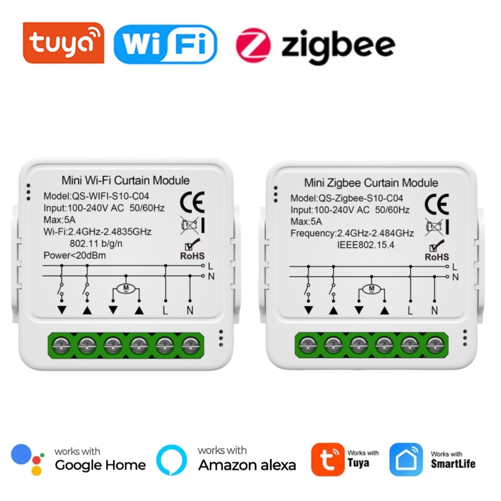 Tuya WiFi Zigbee Modul Sakelar - Tuya 4 Channel ulasan dan harga