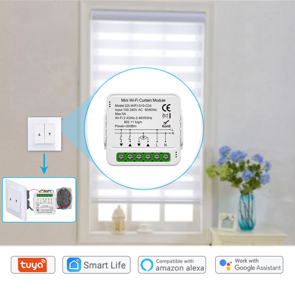 Tuya WiFi Zigbee Modul Sakelar - Tuya 4 Channel ulasan dan harga